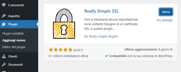 Really Simple SSL plugin