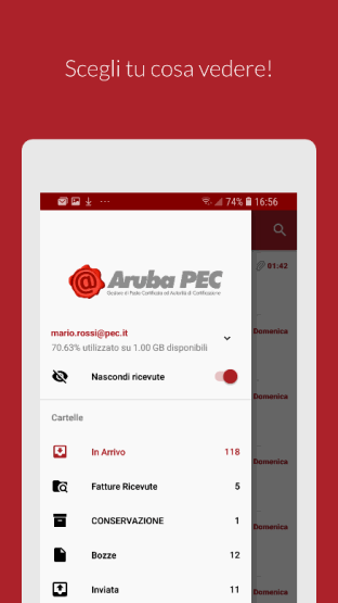SCARICA APPLICAZIONE ARUBA PEC