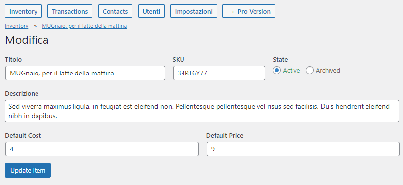 Z Inventory Manager