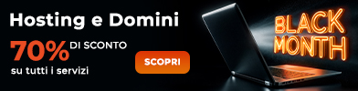 Black Month - Hosting e Domini