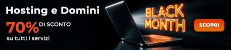 Black Month - Hosting e Domini