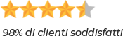 98% di clienti soddisfatti