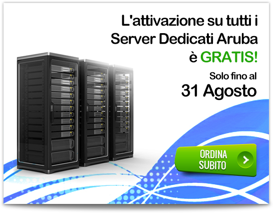 Banner Cloud Server Attiva Avviso 